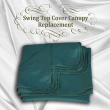 Load image into Gallery viewer, 65"x45" Patio Swing Canopy Replacement Top Outdoor Seater Porch Swing Canopy Cover, Cover ONLY