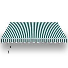 Load image into Gallery viewer, SUNNYOUTDOOR 12'x10' Patio Awning Retractable Awning Sun Shade Manual Patio Deck Awning