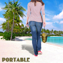 Load image into Gallery viewer, SUNNYOUTDOOR 5.7'x4.6' Nylon Parachute Hammock Ultra Light Travel Camping Air Tree Swing Bed Up to 330 Pound Capacity