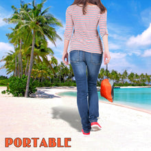 Load image into Gallery viewer, SUNNYOUTDOOR 5.7'x4.6' Nylon Parachute Hammock Ultra Light Travel Camping Air Tree Swing Bed Up to 330 Pound Capacity