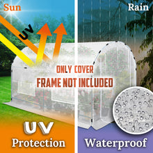 Load image into Gallery viewer, Greenhouse 3Pcs Cover Replacement Larger Walk in Outdoor Plant Garden