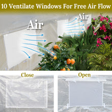 Load image into Gallery viewer, Greenhouse 3Pcs Cover Replacement Larger Walk in Outdoor Plant Garden