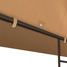 Load image into Gallery viewer, 10x10ft Double Tiered Replacement Canopy ONLY Patio Pavilion Gazebo Sunshade Polyester Cover