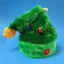 Load image into Gallery viewer, Christmas Hat Moves to Music with the Dancing Electric Party Swing Novelty Funny Hat for Xmas Halloween Decorations