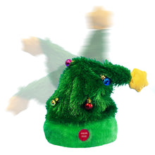 Load image into Gallery viewer, Christmas Hat Moves to Music with the Dancing Electric Party Swing Novelty Funny Hat for Xmas Halloween Decorations
