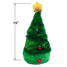 Load image into Gallery viewer, Christmas Hat Moves to Music with the Dancing Electric Party Swing Novelty Funny Hat for Xmas Halloween Decorations