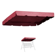 Load image into Gallery viewer, 65"x45" Patio Swing Canopy Replacement Top Outdoor Seater Porch Swing Canopy Cover, Cover ONLY