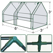 Load image into Gallery viewer, SUNNYOUTDOOR Portable Mini Greenhouse Gardening Flower House Plants Yard Hot Herb