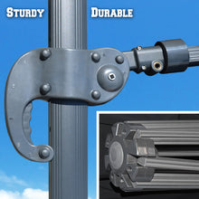 Load image into Gallery viewer, STRONG CAMEL 11.5' Round Heavy Duty Cantilever Offset Umbrella Tilt 360 Rotation Patio Spa