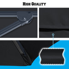 Load image into Gallery viewer, STRONG CAMEL 11.5' Round Heavy Duty Cantilever Offset Umbrella Tilt 360 Rotation Patio Spa