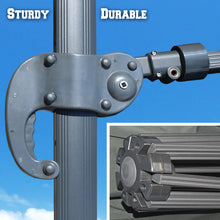 Load image into Gallery viewer, STRONG CAMEL 11.5' Round Heavy Duty Cantilever Offset Umbrella Tilt 360 Rotation Patio Spa