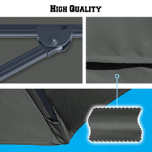 Load image into Gallery viewer, STRONG CAMEL 11.5' Round Heavy Duty Cantilever Offset Umbrella Tilt 360 Rotation Patio Spa