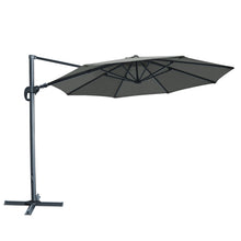 Load image into Gallery viewer, STRONG CAMEL 11.5' Round Heavy Duty Cantilever Offset Umbrella Tilt 360 Rotation Patio Spa