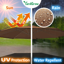 Load image into Gallery viewer, 10ft 8 Rib Canopy Replacement Cover for Patio Hanging Umbrella