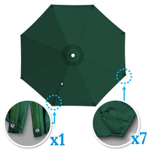 Load image into Gallery viewer, 11.5 FT Roma Cantilever Umbrella Top Cover 8-ribs Patio Replacement Canopy Outdoor, Canopy Only