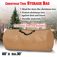 Load image into Gallery viewer, Heavy Duty Large Artificial Christmas Tree Carry Storage Bag Holiday Clean Up to 9'