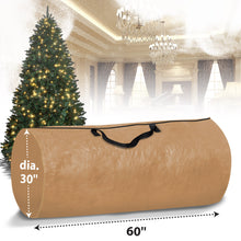 Load image into Gallery viewer, Heavy Duty Large Artificial Christmas Tree Carry Storage Bag Holiday Clean Up to 9'