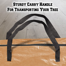 Load image into Gallery viewer, Heavy Duty Large Artificial Christmas Tree Carry Storage Bag Holiday Clean Up to 9'