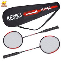 Load image into Gallery viewer, 2 Pack Badminton Racquet Lightweight Badminton Set with Bag