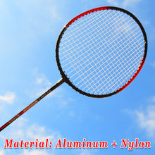 Load image into Gallery viewer, 2 Pack Badminton Racquet Lightweight Badminton Set with Bag