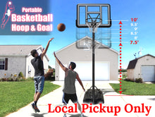 Load image into Gallery viewer, Basketball Hoop & Goal 10 - 7.5 Ft. Height Adjustable (Local Pickup Only)