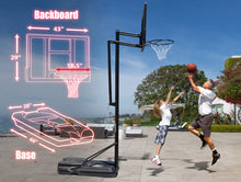 Load image into Gallery viewer, Basketball Hoop & Goal 10 - 7.5 Ft. Height Adjustable (Local Pickup Only)