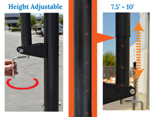 Load image into Gallery viewer, Basketball Hoop & Goal 10 - 7.5 Ft. Height Adjustable (Local Pickup Only)