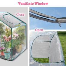 Load image into Gallery viewer, Outdoor Green House Walk in Garden Greenhouse Canopy Gazebo Plant House (5.9'X3.5'X5')