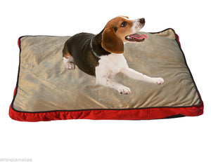 35"x28" Waterproof Large Pet Dog Plush Base Golden Cushion Mat