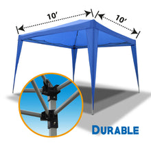 Load image into Gallery viewer, STRONG CAMEL 10'x10'/13' EZ POP UP Folding Party Tent Gazebo Cater Canopy with Carry Bag