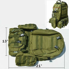 Load image into Gallery viewer, 50L Large  Waterproof Army Hunting Tactical Assault Backpack for Camping Hiking