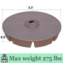 Load image into Gallery viewer, Planter Base Outdoor Patio Umbrella Stand Deck Parasol SAND Weight Universal