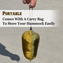 Load image into Gallery viewer, Light Travel Parachute Hammock Nylon Swing Bed