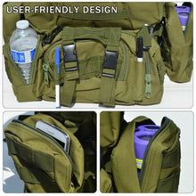Load image into Gallery viewer, 50L Large  Waterproof Army Hunting Tactical Assault Backpack for Camping Hiking