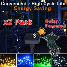 Load image into Gallery viewer, 120 LED Solar Powered String Lights for  Christmas or Garden Party