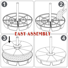 Load image into Gallery viewer, Planter Base Outdoor Patio Umbrella Stand Deck Parasol SAND Weight Universal