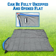 Load image into Gallery viewer, Heavy duty Hooded sleeping bag Hiking camping Indoor with Carry Bag