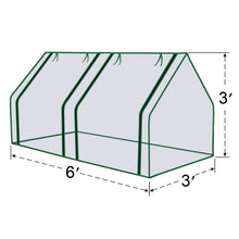 Load image into Gallery viewer, Portable Greenhouse Gardening Replacement PVC COVER ONLY