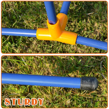 Load image into Gallery viewer, Portable & Easy Setup Badminton Volleyball Nylon Sports Net with Poles & Carrying Bag