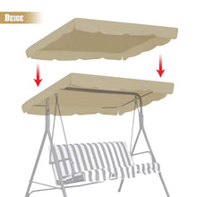 Load image into Gallery viewer, Patio Swing Canopy Replacement Porch Top Cover Outdoor Seat Furniture