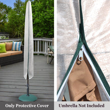 Load image into Gallery viewer, Protective Cover for Straight Patio Umbrella Outdoor Furniture