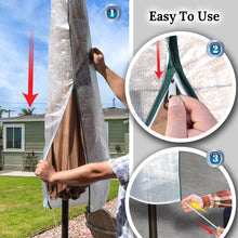 Load image into Gallery viewer, Protective Cover for Straight Patio Umbrella Outdoor Furniture
