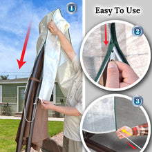Load image into Gallery viewer, 80"L Protective Cover for Hanging Offset Patio Umbrella Outdoor