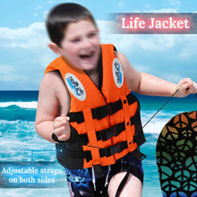 Load image into Gallery viewer, Swimming Boating Safety Buoyancy Aid Child Life Jacket with Whistle