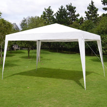Load image into Gallery viewer, STRONG CAMEL 10'X13' EZ POP UP Folding Gazebo Camping Canopy W/Carry Bag Wedding Party Tent With Side Wall-WHITE