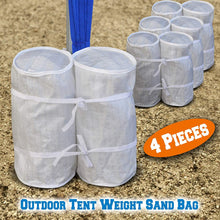 Load image into Gallery viewer, Weight Bags for Pop up Canopy Tent, Set of 4 Sand Bag Weighted Feet Bag
