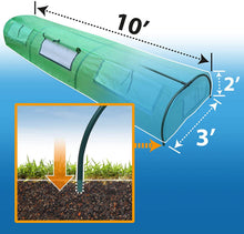 Load image into Gallery viewer, TNGH Outdoor Gardening Greenhouse, Green