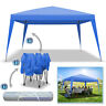 Load image into Gallery viewer, STRONG CAMEL 10'x10'/13' EZ POP UP Folding Party Tent Gazebo Cater Canopy with Carry Bag