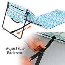 Load image into Gallery viewer, Folding Recliner Patio Chaise Lounge Chair Pool Lawn Beach Sun Lounger Outdoor