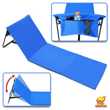Load image into Gallery viewer, 600D oxford fabric Outdoors  reclining lounger Park Beach Chair Multi-usage Picnic 50"x20" Seat Mat